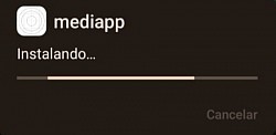 Espere a que se descargue.